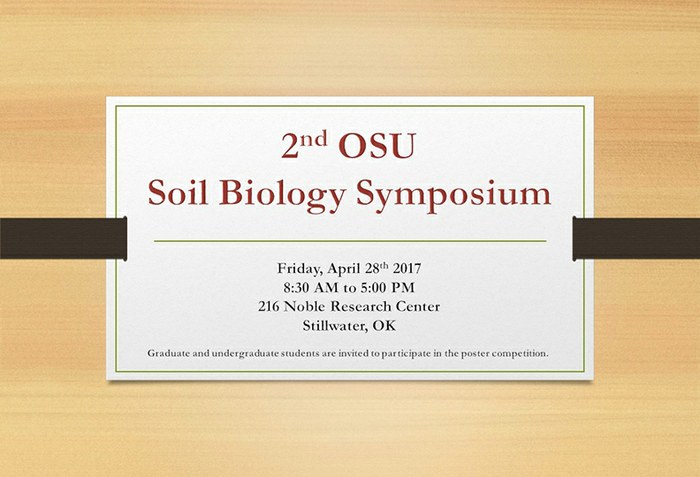 2nd OSU Soil Biology Symposium