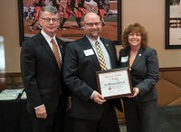 Cartmell honored with Award for Excellence in Teaching