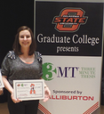 CASNR graduate student wins 3MT regional competition People’s Choice Award