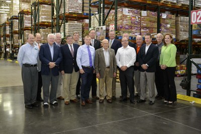 FAPC advisory board tours food bank