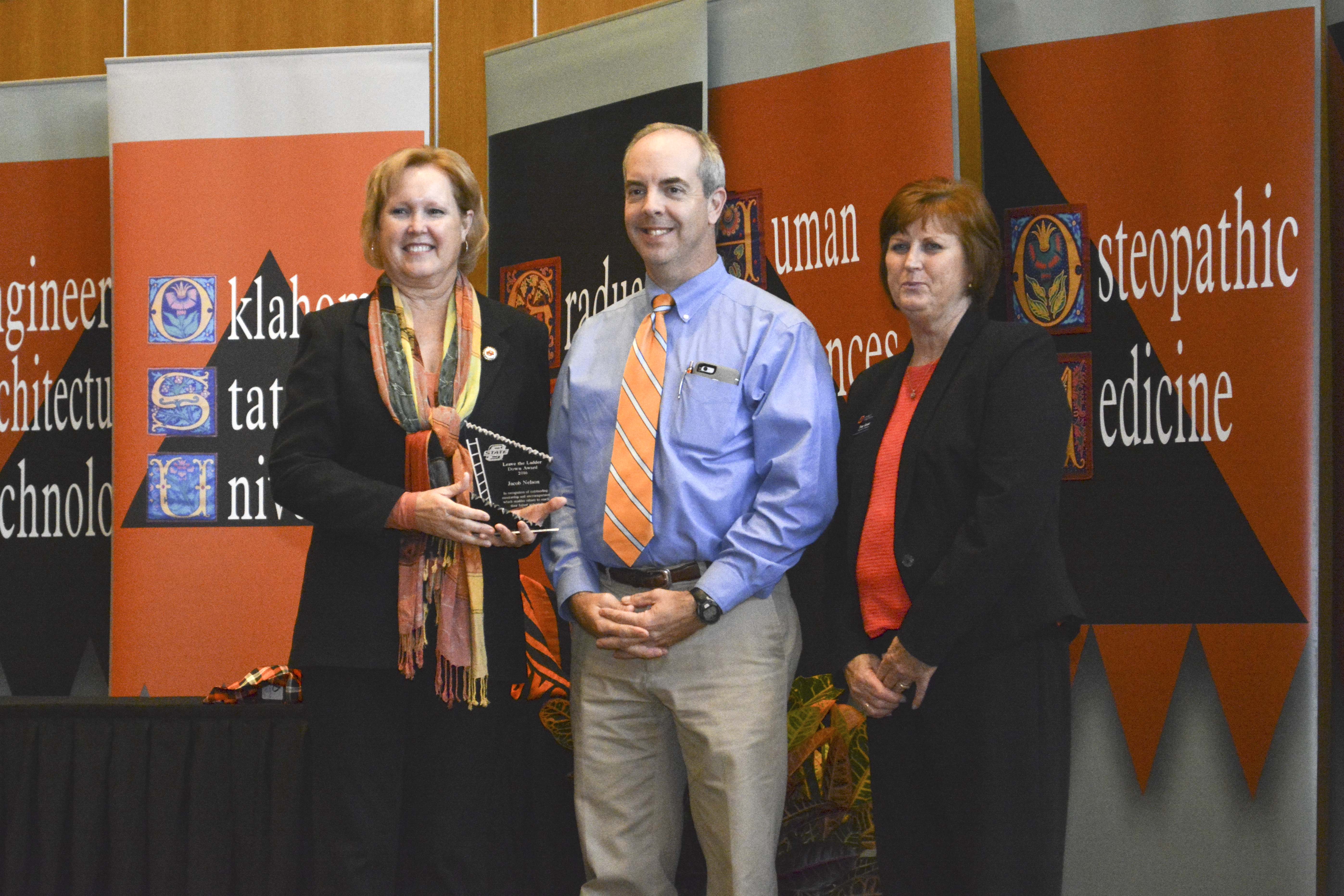 Nelson honored during Oklahoma State University Awards Convocation