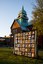 The quilt in front of historic Old Central on the OSU campus in Stillwater. - 